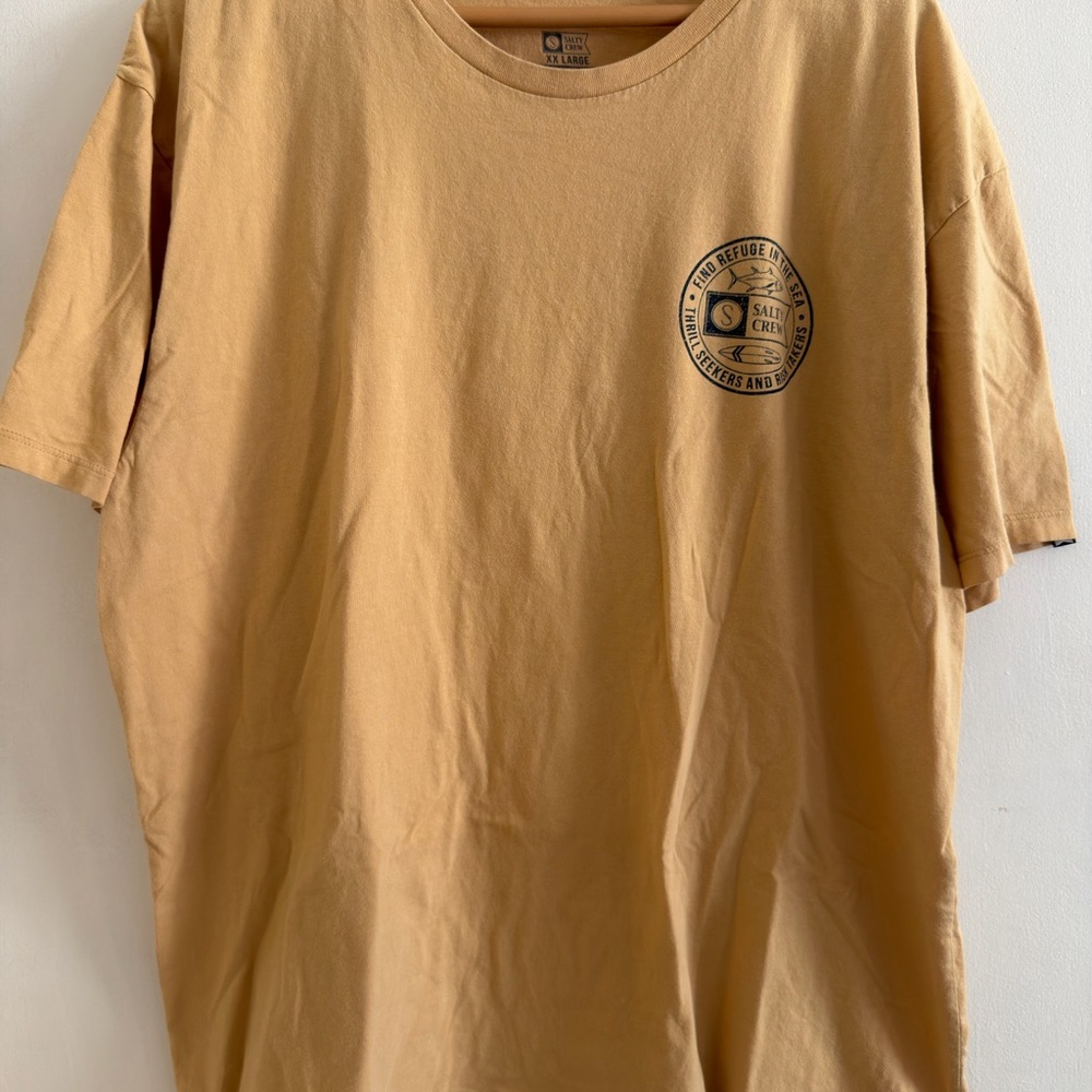 Salty Crew Golden Yellow Short Sleeve Tee